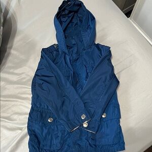 Burberry Blue Jacket with Check Lining